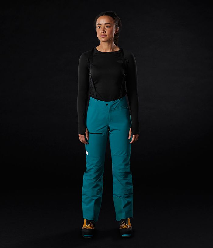 Pantalon Nieve The North Face Mujer Verde Summit Futurelight™ 13462UQIE